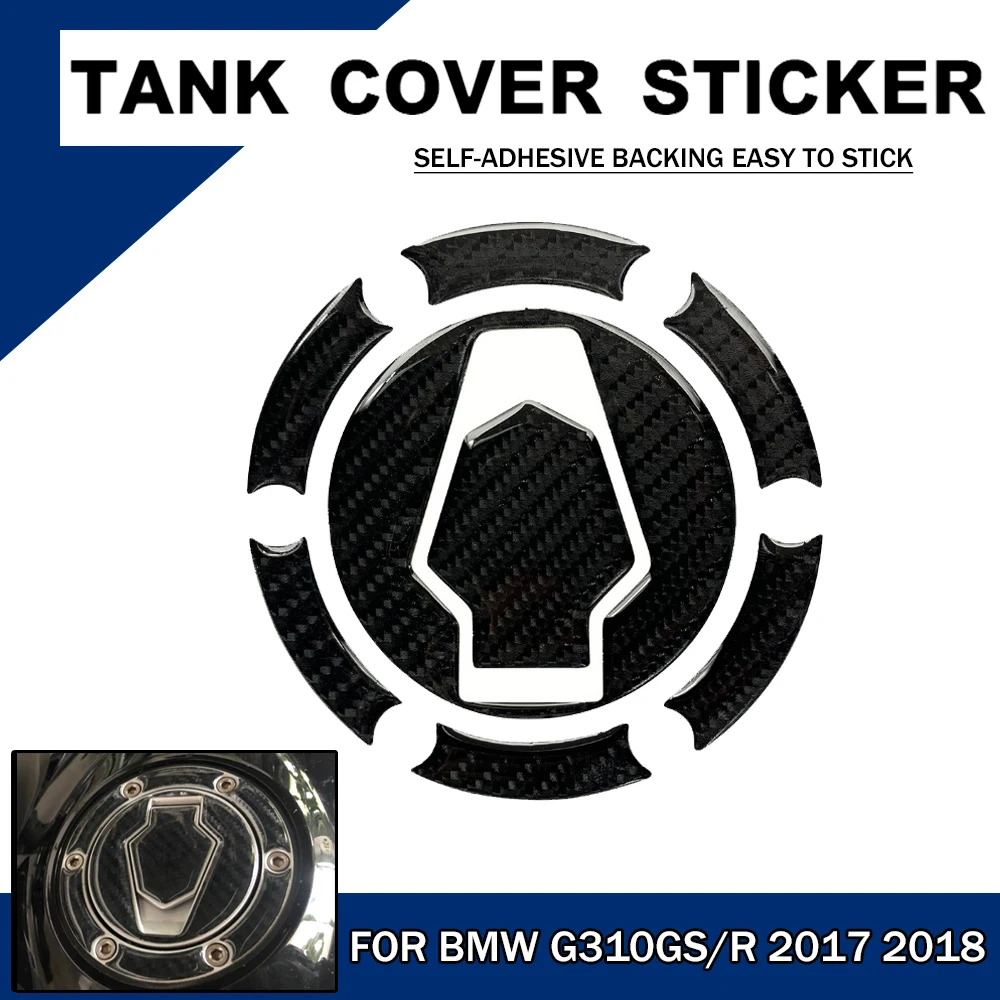 For BMW G310GS G310R 2017 2018 G 310R 310GS Motorcycle Accessories 3D Tank Cap Cover Pad Gas Fuel Sticker Decal Emblem Protector