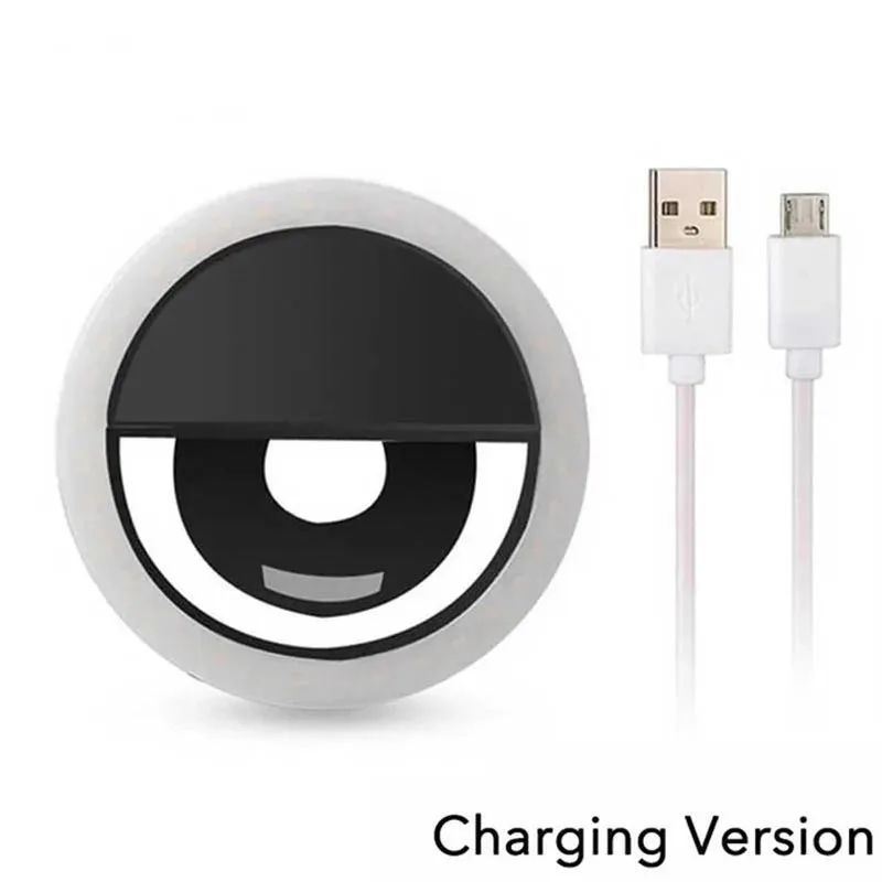 Pocket LED Selfie Light For IPhone IPad Mobile Phone Laptop Clip Flash Fill Video Photo Ringlight Photography Lamp