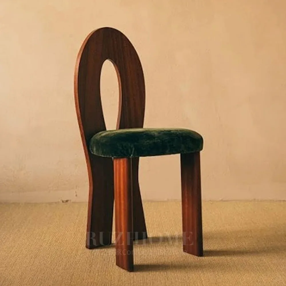 

Restaurant Relaxing Chair Ergonomic Designer Mid Century Comfortable Chair Bedroom Kitchen Sillas Para Comedor Home Furniture