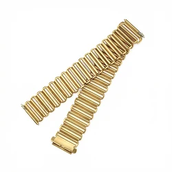 Universal Stainless Steel Quick Release Bonklip Bracelet Watch Strap - 22mm (Gold)