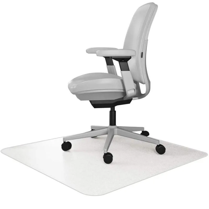 Floor mat transparent nonslip rectangle floor protector mat for home office rolling chair for home office rolling room accessories