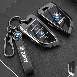 Luxury Car Key Case Cover - Premium Auto Accessory (H - black ring)