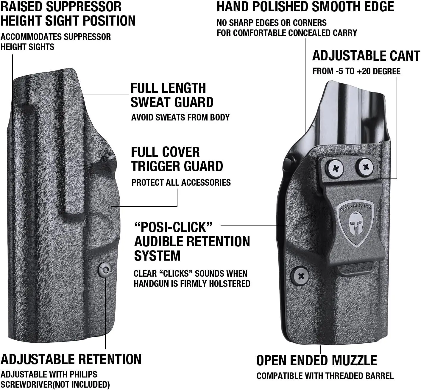 Only P365XL Holster, IWB Kydex Holster Tailored Fit: Sig Sauer P365 XL 9mm Pistol right hand 3