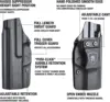 Only P365XL Holster, IWB Kydex Holster Tailored Fit: Sig Sauer P365 XL 9mm Pistol right hand 3