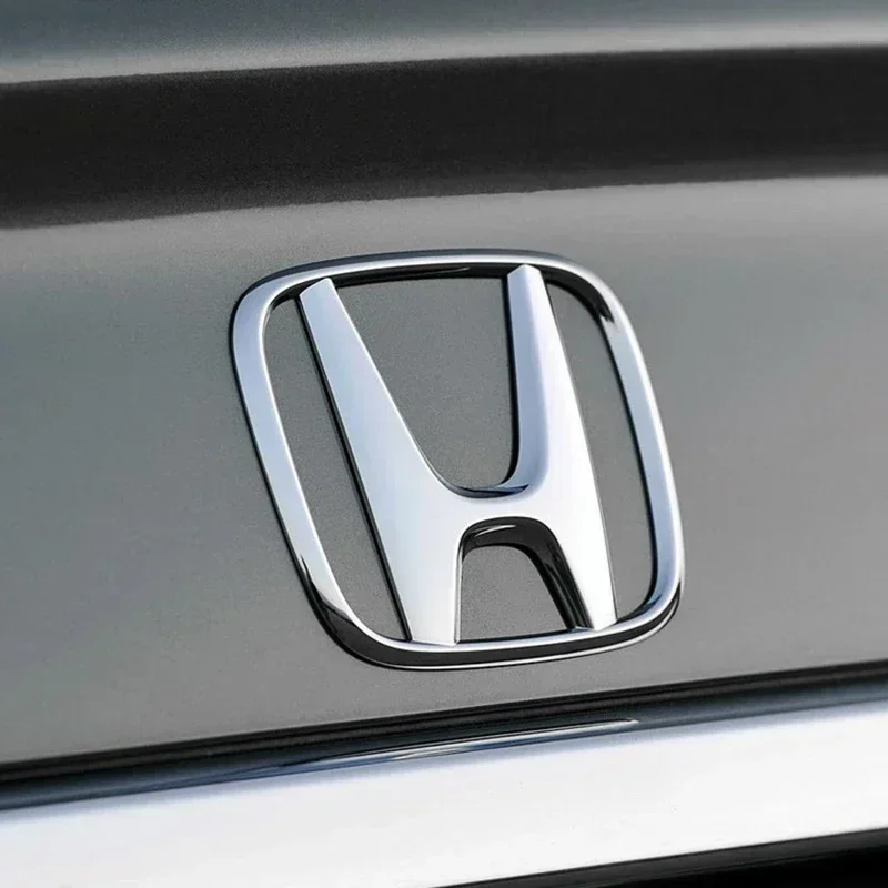 3D ABS 자동차 엠블럼 프론트 헤드 그릴 후드 보닛 엠블럼 리어 테일 범퍼 트렁크 부츠 Honda mugen BRV URV City 용 자동차 액세서리