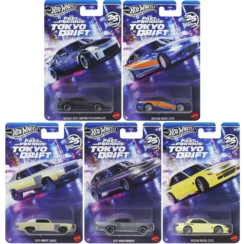 Hot Wheels HNR88-M 25th Fast & Furious Tokyo Drift Series Nissan