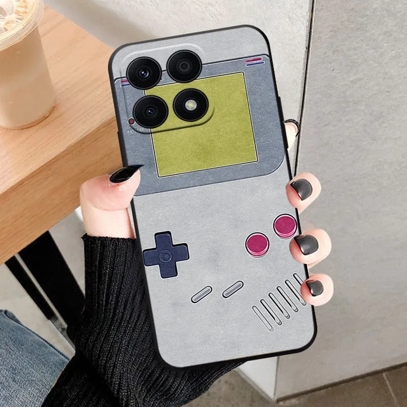 Premium Silicone Soft TPU Phone Case Cover for Huawei Honor X8A - 6.7'' Coque Shell Bumper