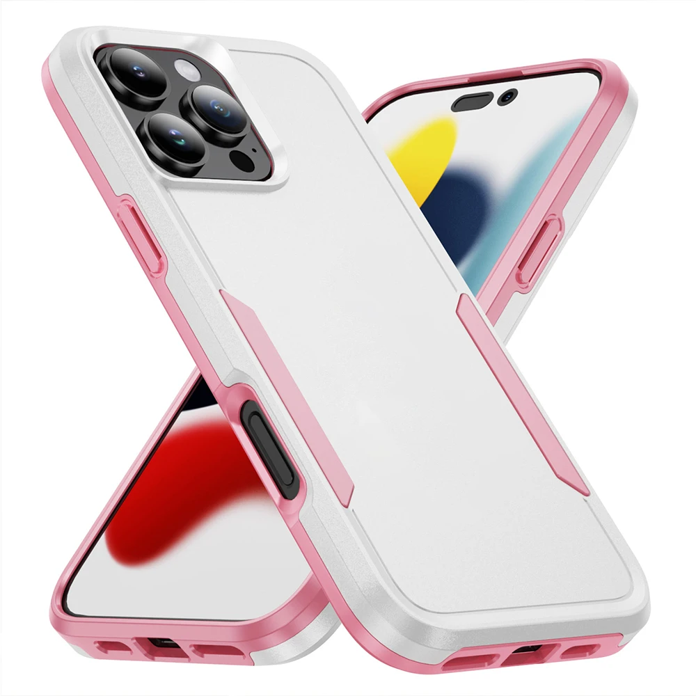 Enhanced Dual-Layer Military Grade Shockproof Phone Case