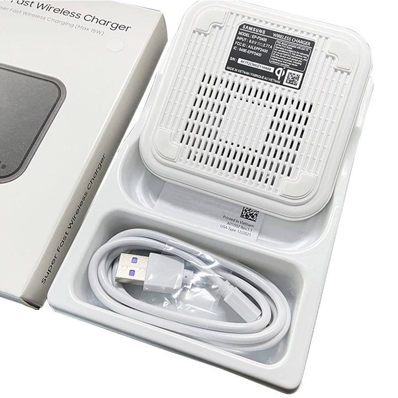 15W Fast Charge Qi Wireless Charging Pad by Samsung