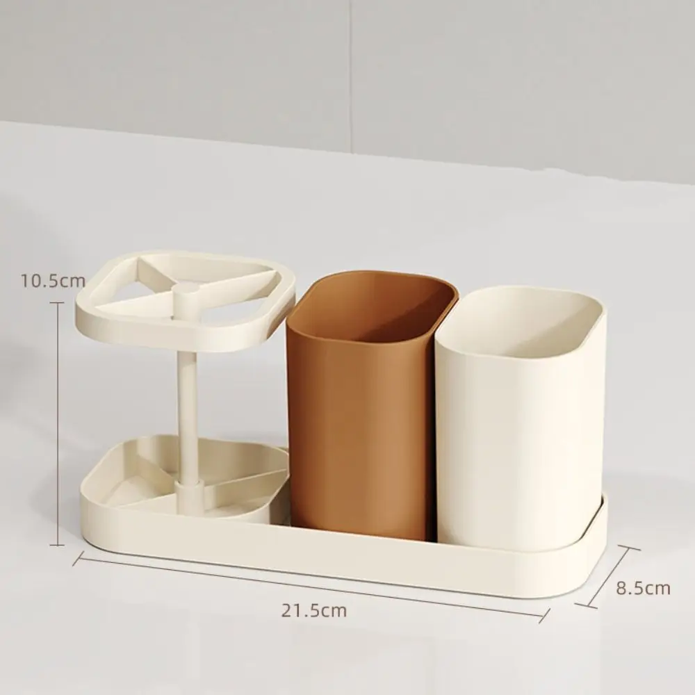 New Multifunctional Toothpaste And Toothbrush Rack Storage Tray Mouthwash Cup Set Bathroom Organizer Household Toothbrush Holder