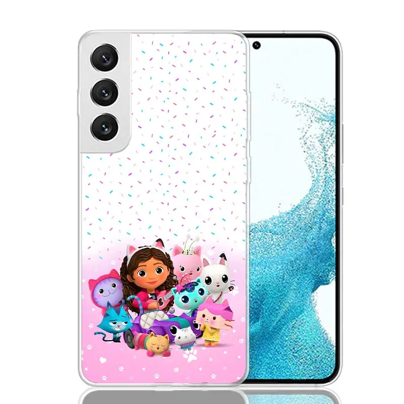 Whimsical Cat-Themed Phone Case - Playful Cartoon Design