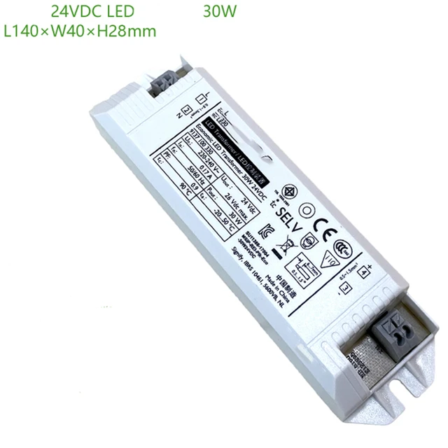 Original Economeic LED Transformer 30W 24VDC FOR Philips Lamp Belt Drive  DC24V Low Voltage Switching Power DC Control Device - AliExpress