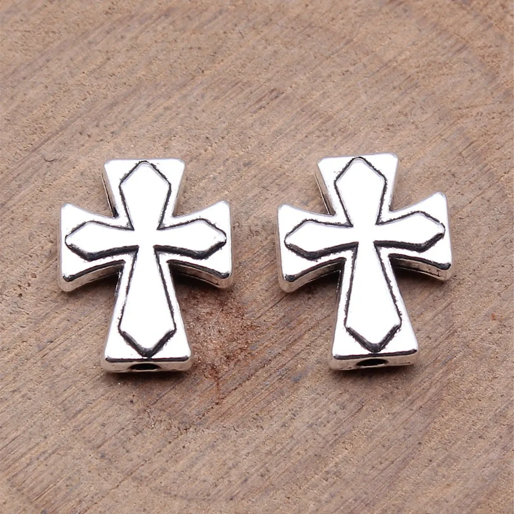 

Materials Cross Small Hole Beads Jewelry Tools 13.5x11x3.5mm 20pcs