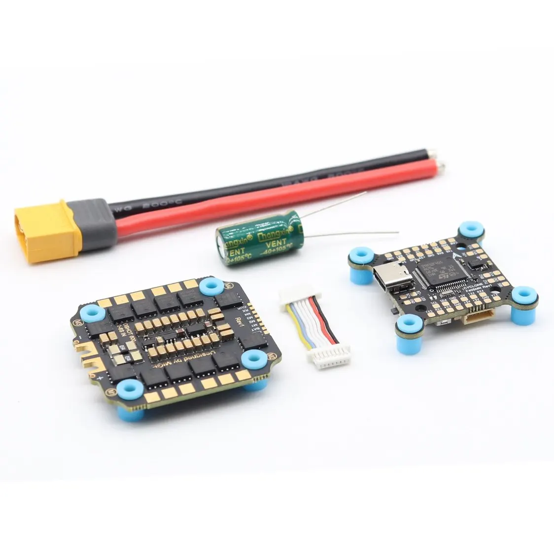 F405 V3 & 60A ESC-Stack – AIO Power Tower für 7 8 9 10 Zoll FPV-Drohnen, unterstützt 6S für große Reichweite und schwere Heben – Detail 8