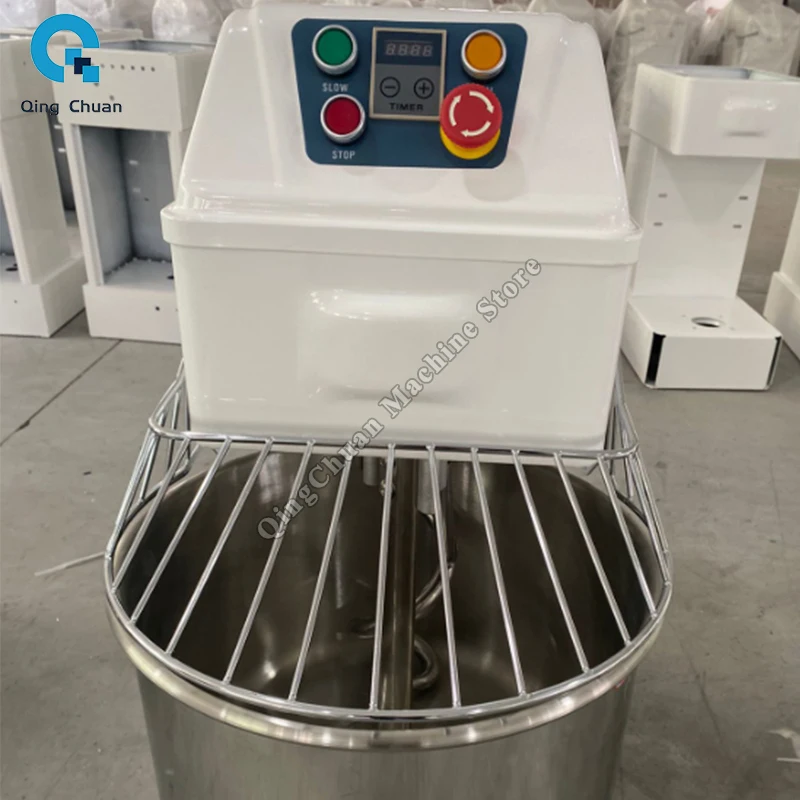 Flour-mixing Machine Commercial Fully Automatic Large Capacity Output Stainless Steel Mixed Noodles Kneading Machine
