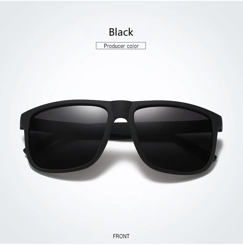 Luxuriöse Retro-Quadrat-Sonnenbrille für Herren und Damen, modische Sonnenbrille zum Autofahren und Angeln, Marken-Designer-Brille für Männer – Detail 9