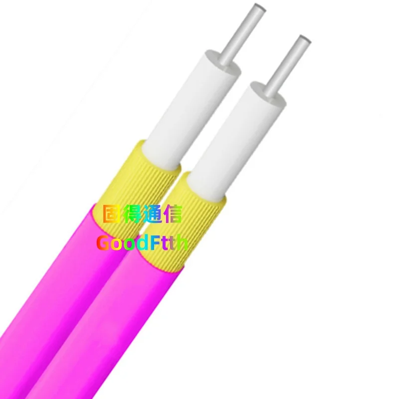 타이트 버퍼 광케이블 듀플렉스 SM OM1 OM2 OM3 OM4 OM5 2mm 1KM 1000m GoodFtth