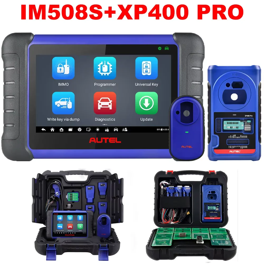 Autel MaxiIM IM508S Diagnosi Auto E Programmazione Chiavi Con XP200 | Aggiornamenti 2 Anni | 2025 Strumento Bidirezionale