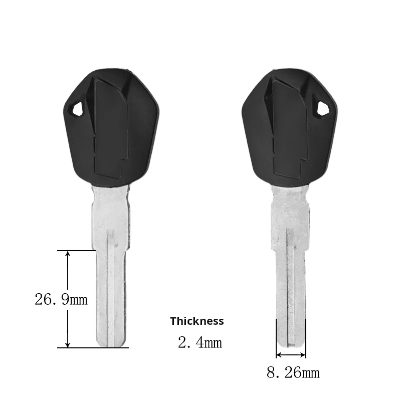 KTM motorcycle key, suitable for: KTM004 1050 1190 1290 ADV RC8R key blank. (can be placed anti-theft chip).