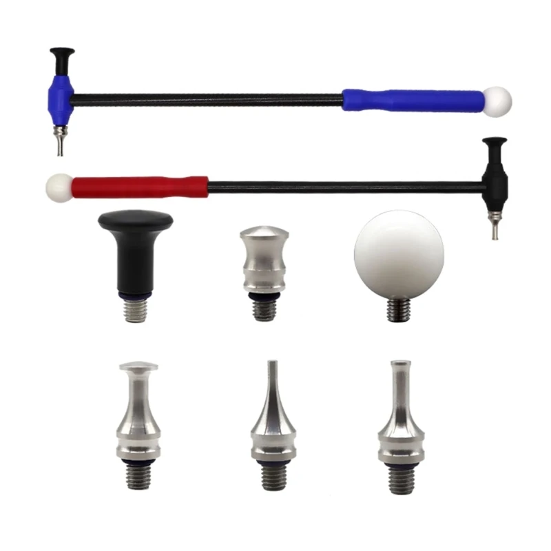 

Automotive Body Repair Kits Adjustable Tool Set Car Dent Repair Tools set Efficient Solution for Car Body Imperfections QW