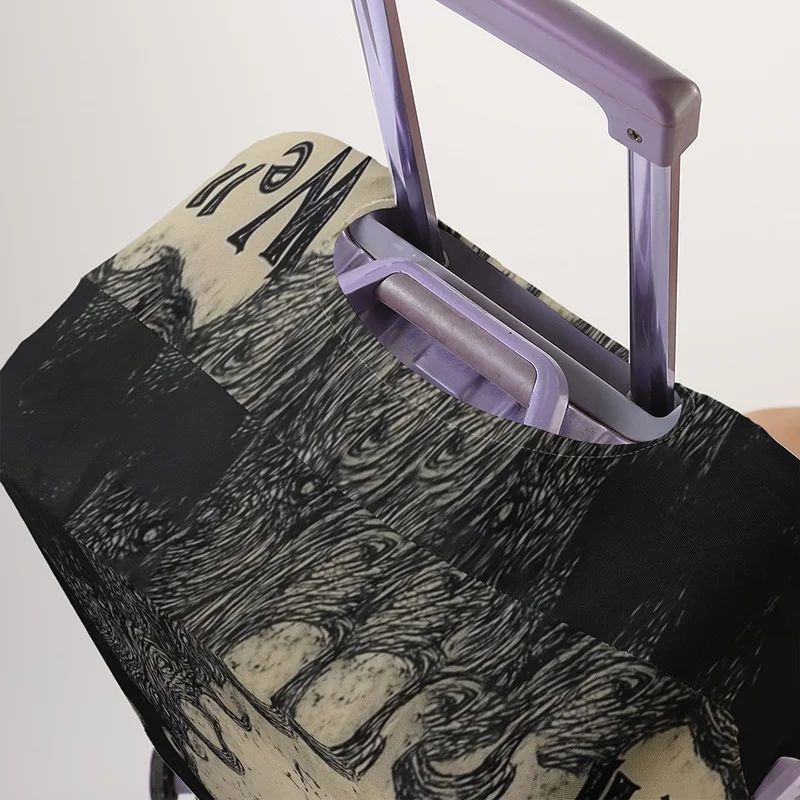 고양이 무늬 수하물 보호 커버, 18-32인치 수하물 커버, 수하물 손잡이 장갑, 여행용 액세서리에 적합