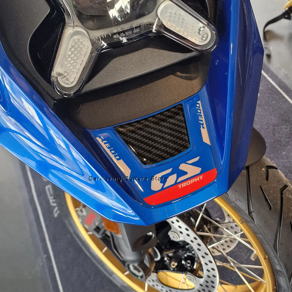 BMW R1300GS R 1300 GS용 오토바이 탱크 패드, 블루 2024 3D 에폭시 송진 스티커 보호 키트