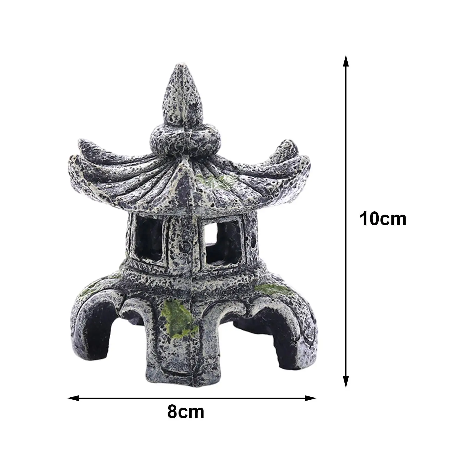 Aquarium Ornament Aquarium Accessories Tank Decoration Stone Lamp Pet