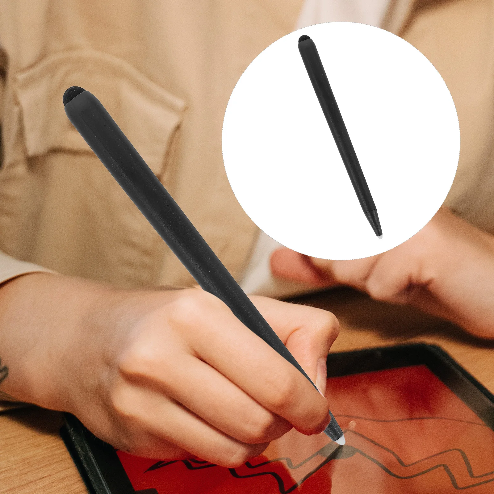 Bolígrafo Para Pantalla Táctil - Puntero Doble Punta, Alta Sensibilidad, Ideal Para Pizarras Electrónicas Y Presentaciones