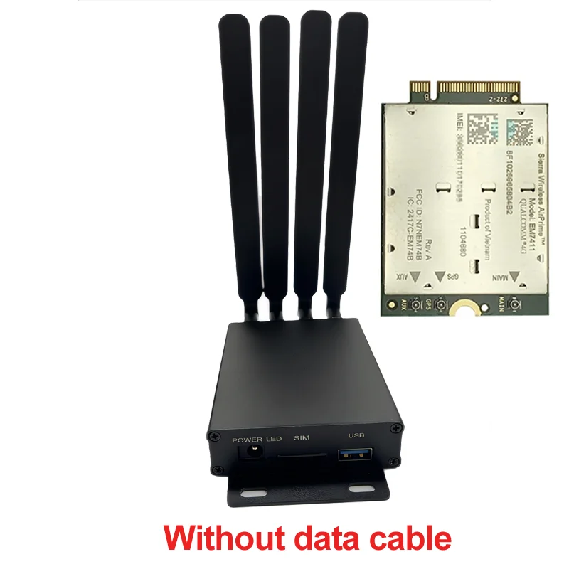 

Sierra AirPrime EM7411 LTE Cat7 M.2 module + 5G USB3.0 Dongle Enclose Case House Casing M.2 to USB3.0 Modem adapter test