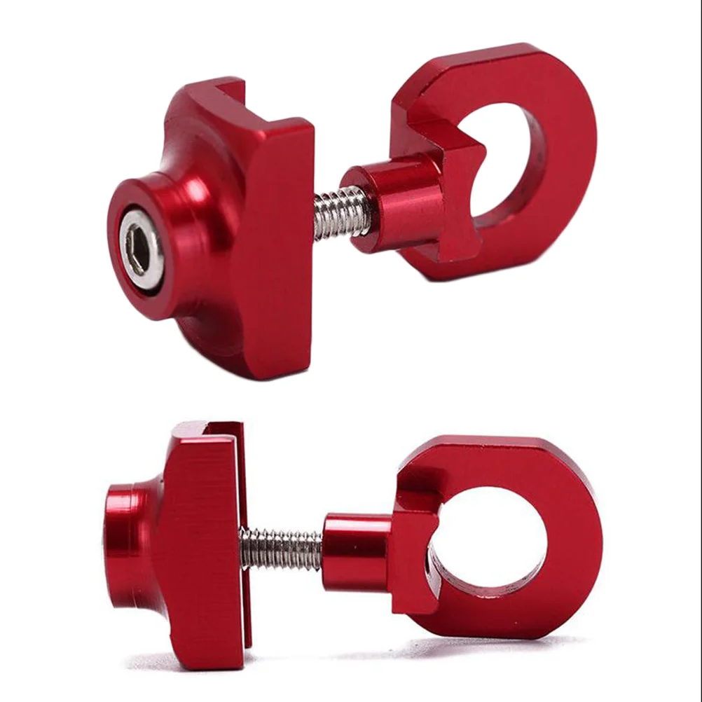 

Chain Adjuster Tensioner Fastener Bolt for Single Speed-Fixie Bike Kit Red