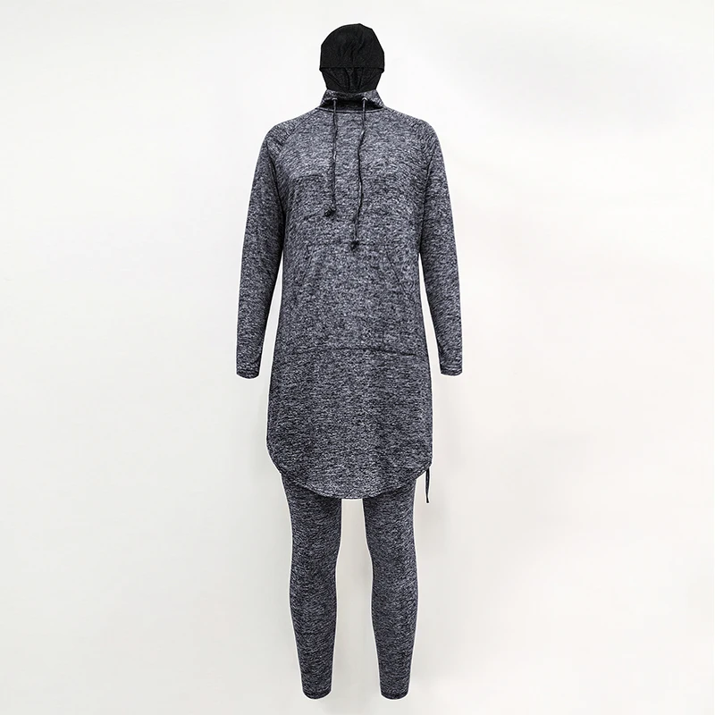 2022 New Fashion Design Muslim Casual Wear Islamic Ladies Gym Wear Running Fitness Training Wear Yoga Set