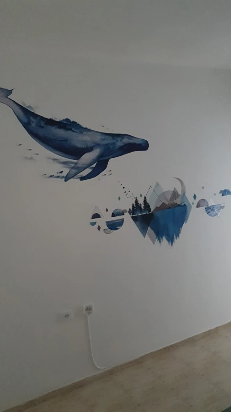 HALLOBO® Stickers muraux Aquarium sous-Marin de Poissons de mer Profonde  Requin Baleine Sticker Mural Salle de Bain Autocollant Mural Nursery Girl  Enfants Bébé : : Bébé et Puériculture