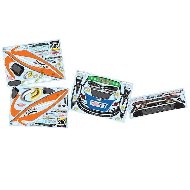 720S GT3 наклейка лист для шкалы 1/8 1/10 на дороге автомобиль прозрачный lexan Дрифт корпус