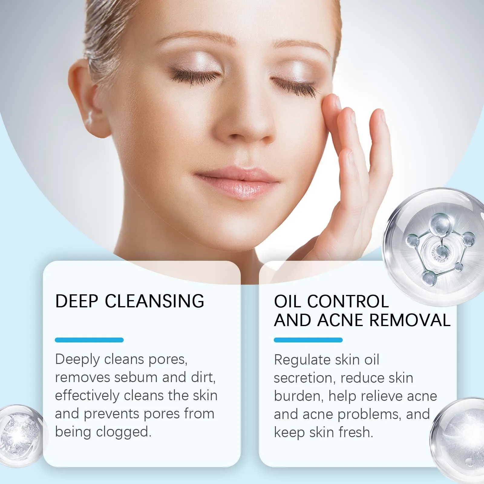 Acne Remover Soap Cleansing Anti Pimples Pores Whitening Oil-Control Brighten Moisturizing Fading Dark Spots Face Wash Skin Care 3