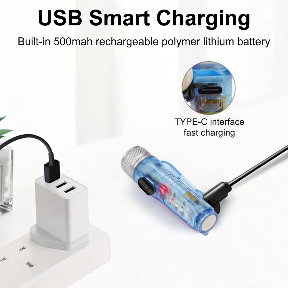 

Мини-фонарик компактного размера с брелоком, фонарик для кемпинга, светодиодный аварийный фонарик