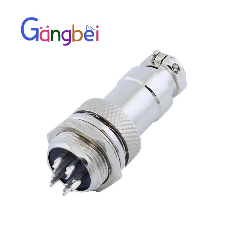 

Quality and cheap connector kit GX16-5 5P core 16MM aviation socket Suite 5pin