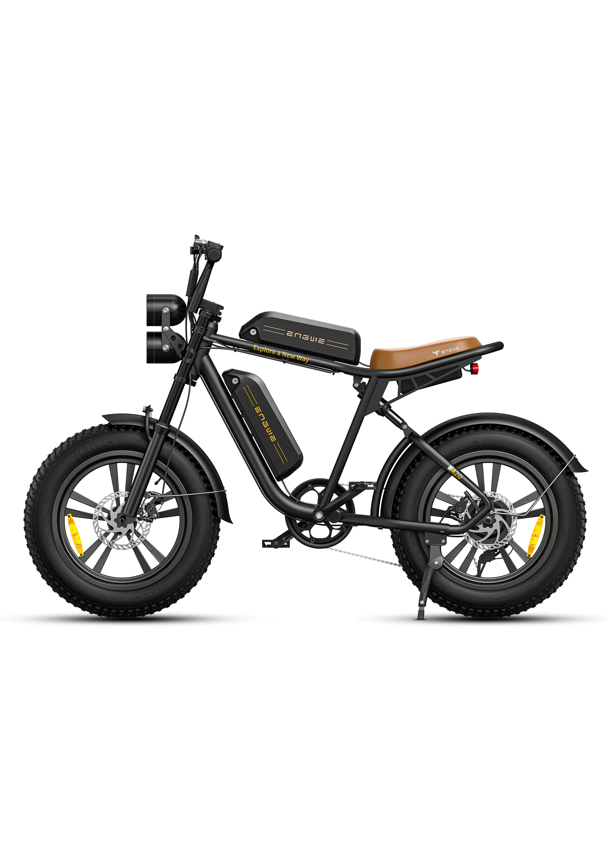 Bici elettrica ENGWE M20 75 km + 75 km a lungo raggio e doppia sospensione - immagine 6