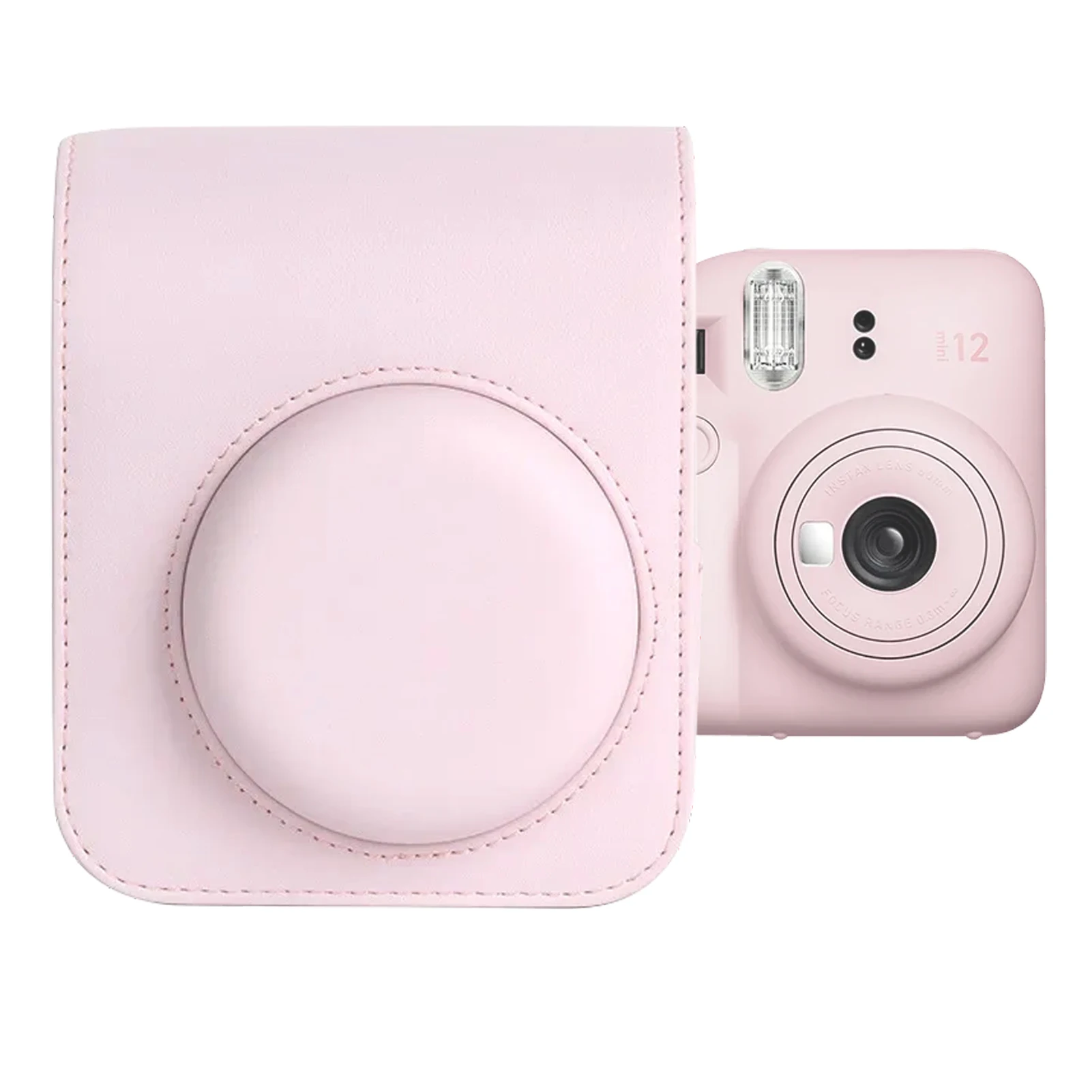 para Nova Fujifilm Instax Mini 12 Câmera de Filme Instantâneo Bolsa de Couro do Plutônio Capa Case Escudo com Alça de Ombro Bolsa da Câmera 2023 - Image 6