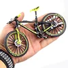 New 1:10 Mini Finger Mountain Bike Diecast Model Alloy Bicycle Simulation Collection Die Casting Racing Metal Bike Toys for Boy 1