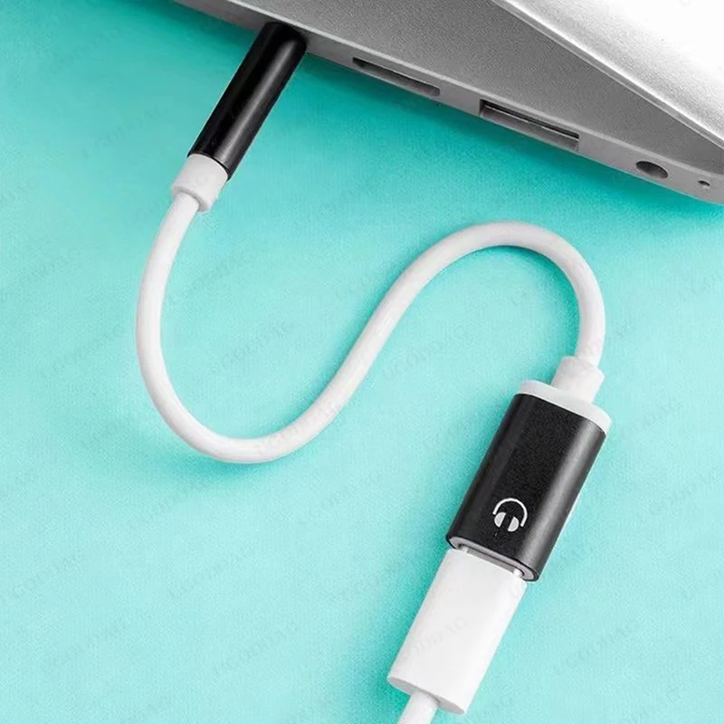 3.5mm Aux Audio Jack Stereo Earphone Audio Splitter Headphone Double Adapter Cable IOS Android Phone MP3