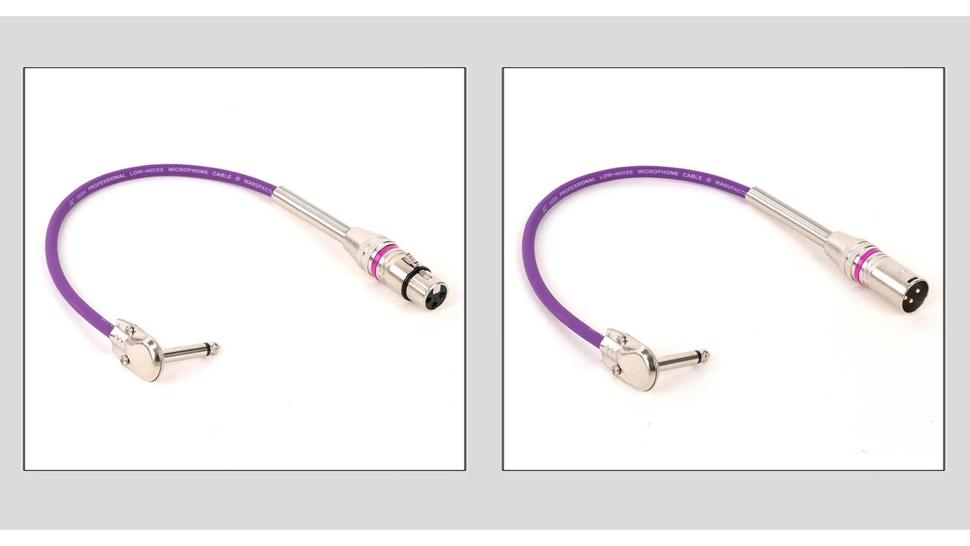 0,3 M-15M Spezialität mehrere Farben hochwertige 6,35mm Zoll ts männliche Buchse an 3-poliges xlr weibliches/männliches Audio kabel für Gitarre – Detail 11