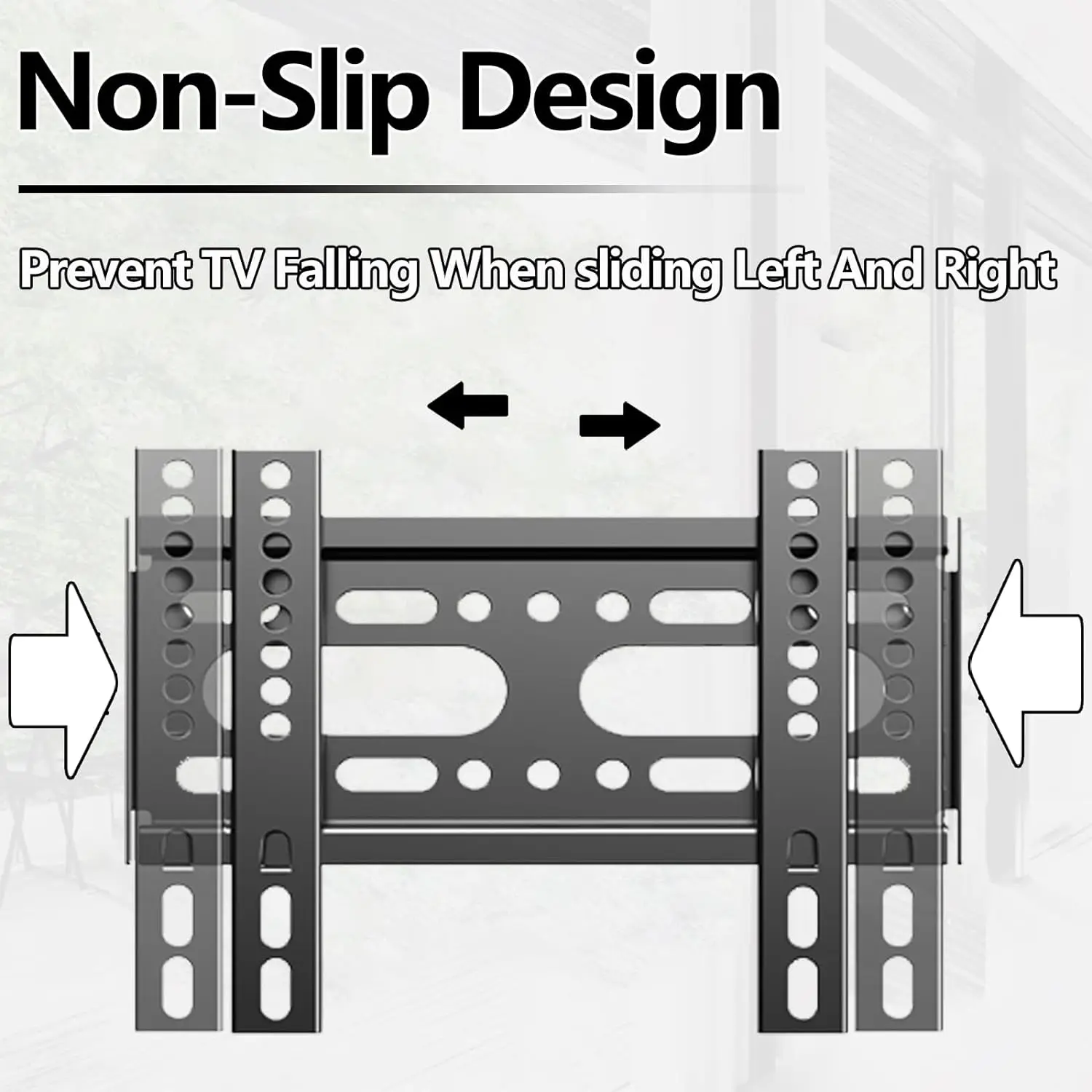 14-42inch TV Support Mount Adjustable Television Mounting Holder with Level Low Profile Flat TV Wall Mount for LCD LED Screen tv wall mount