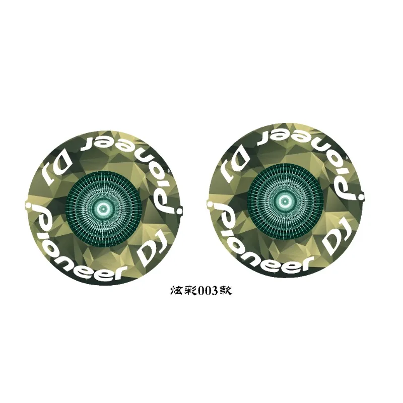 Pioneer CDJ-400 Turntable Custom Skin-Colorful Vinyl Decal Stickers (Not Player Unit)