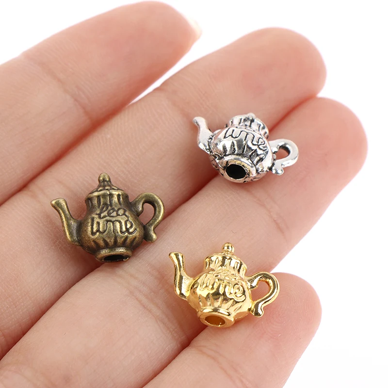 5Pcs/Set 1/12 Dollhouse Miniature Metal Tea Tray Tableware Set For Dollhouse Decoration 3 Colors 4