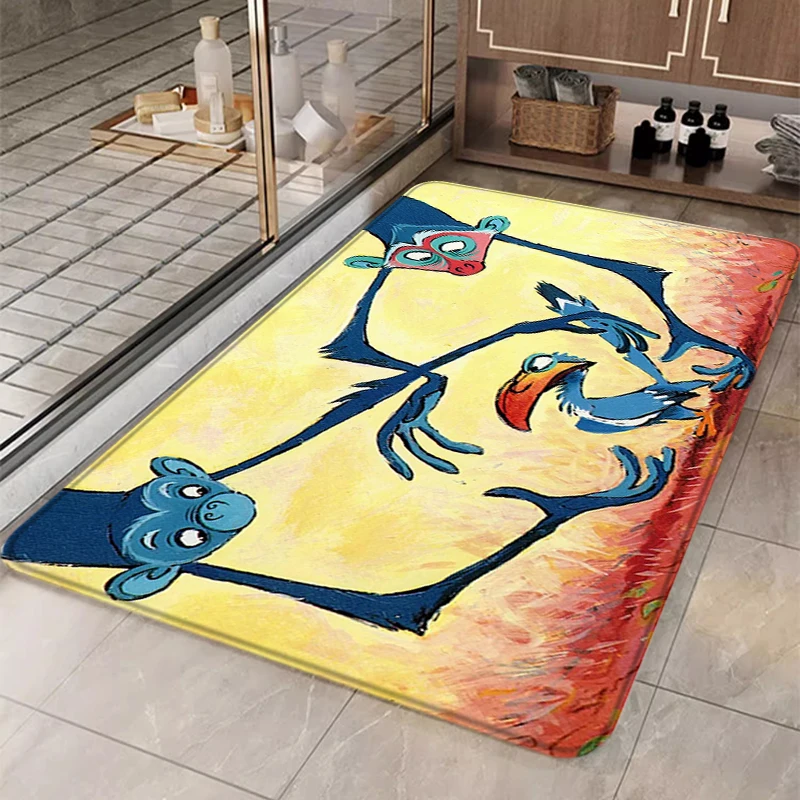 

Bath Mat The King and the Mockingbird Prayer Rug Entrance Doormat Carpets Kitchen Carpet Custom Rugs Living Room Mats Home Foot