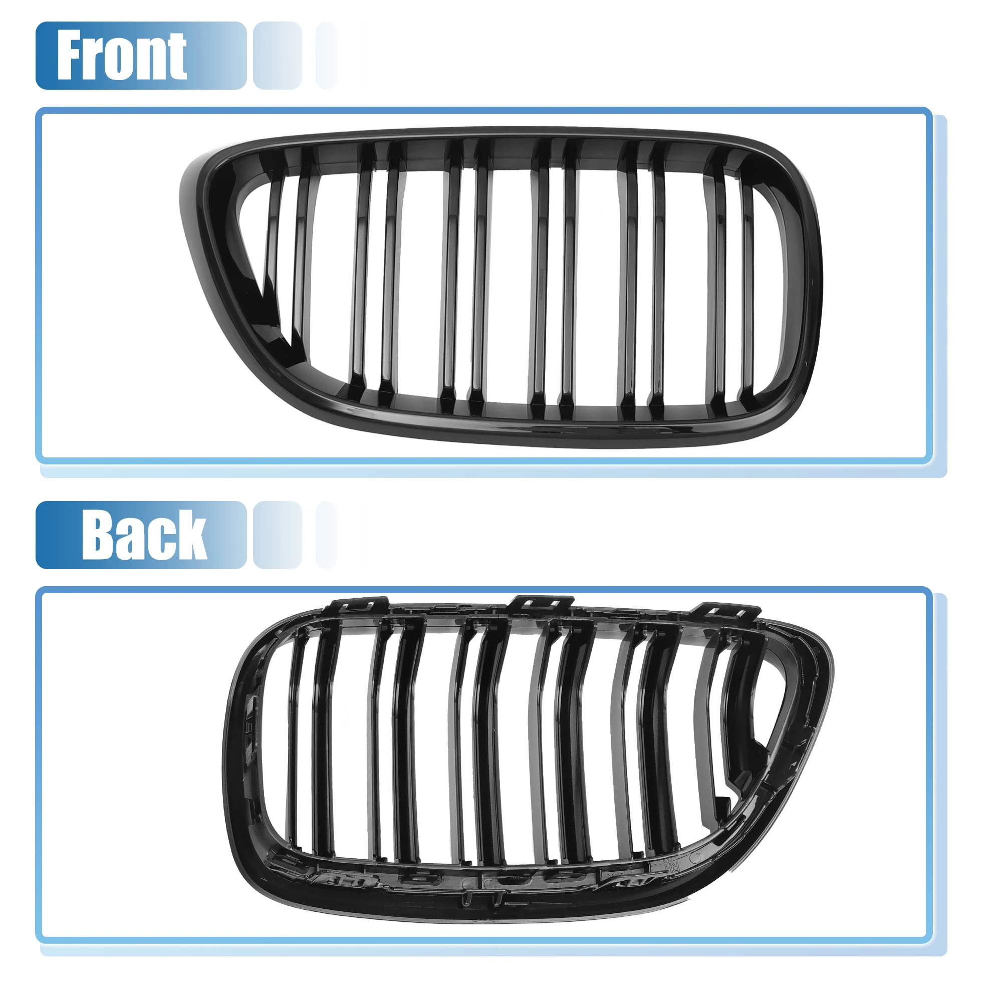 UXCELL BMW 2 ø F22   ĵ  ׸, 2014 2015 2016 2017 2018 51137295524/51137295523, 1 