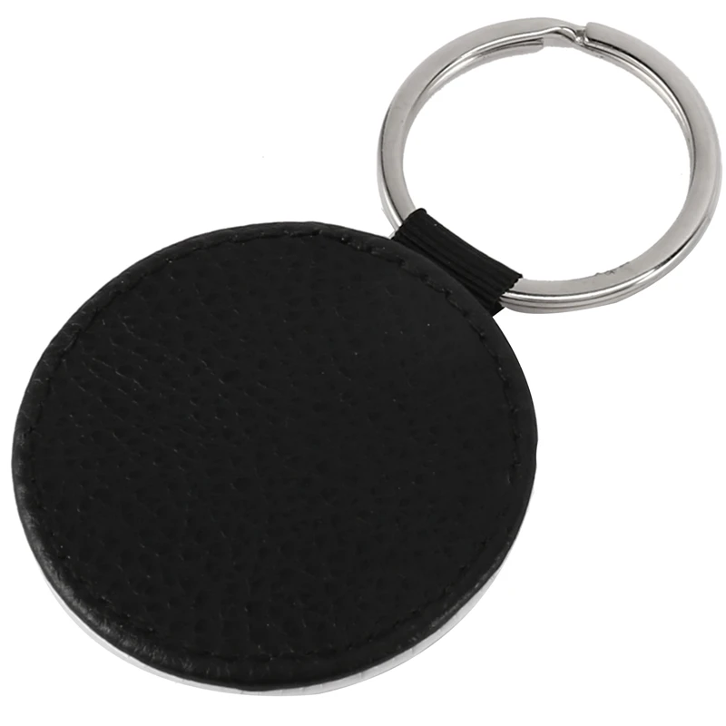 10Pcs Leather Keychains Blank MDF Keychains Sublimation Heat Transfer Keychains Kit