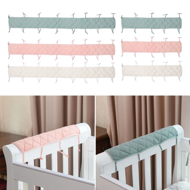 barriere de lit Pare-choc de berceau en coton pour bébé – Image 3