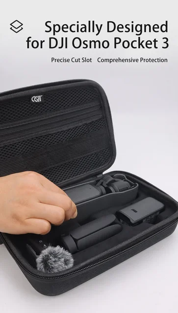 Housse De Transport Portable Pour DJI Osmo Pocket 3, Noire