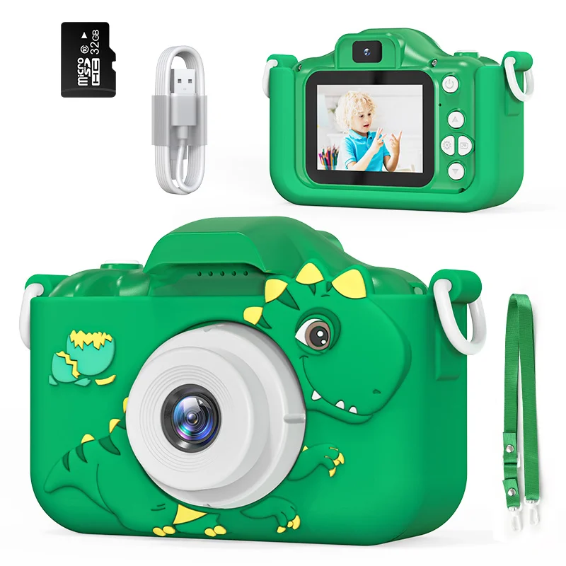 Kids Camera Toy Digital Video Camera for Girls and Boys 3 4 5 6 7 8 9 Year Old Child, 2.0 Inch Screen Portable 2000W HD Dual Camera Toy Birthday Gifts My First Digital Video Cam (Blue) \u2013 Smart Kids Planet